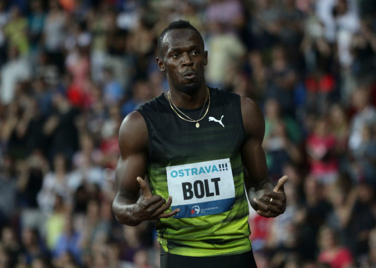 Usain Bolt triunfa en los 100 metros planos en la República checa