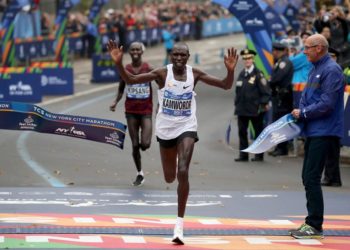 Imponentes Flanagan y Kamworor en maratón de Nueva York