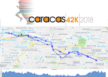 Conoce la ruta definitiva avalada por la IAAF del maratón Caracas 42K