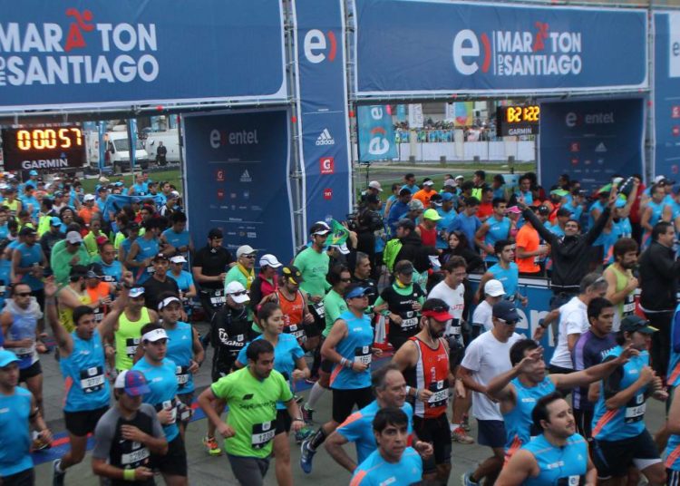113 venezolanos finalizaron maratón de Santiago de Chile ¡Felicitaciones!