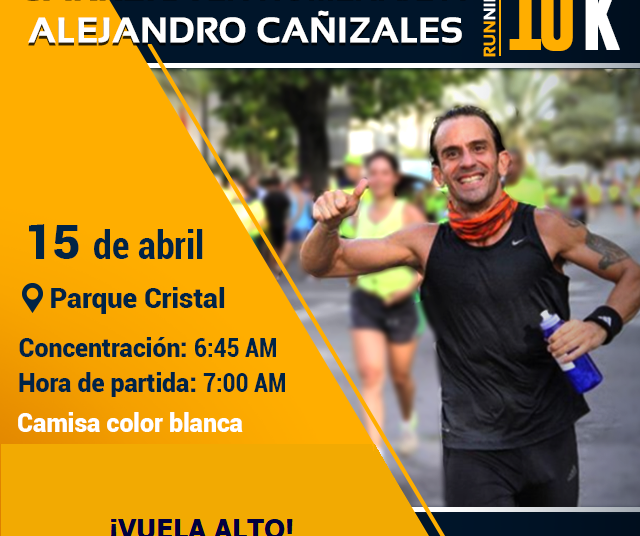 Este domingo 10K en memoria de Alejandro Cañizales