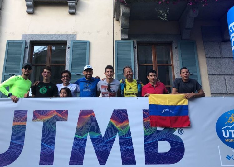 Nueve venezolanos levantaron el tricolor nacional en el UTMB de Mont Blanc
