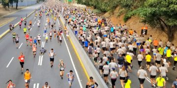 Unos 15 mil participantes estaban inscritos para esta edición/Cortesía GatoradeVzla