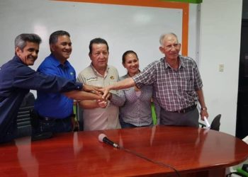La media de San Sebastián tendrá el apoyo total de la Gobernación del Táchira y la alcaldía de la ciudad, además del Ministerio e Instituto Nacional de Deportes. En la imagen el momento del compromiso entre las partes/Marcos Oviedo