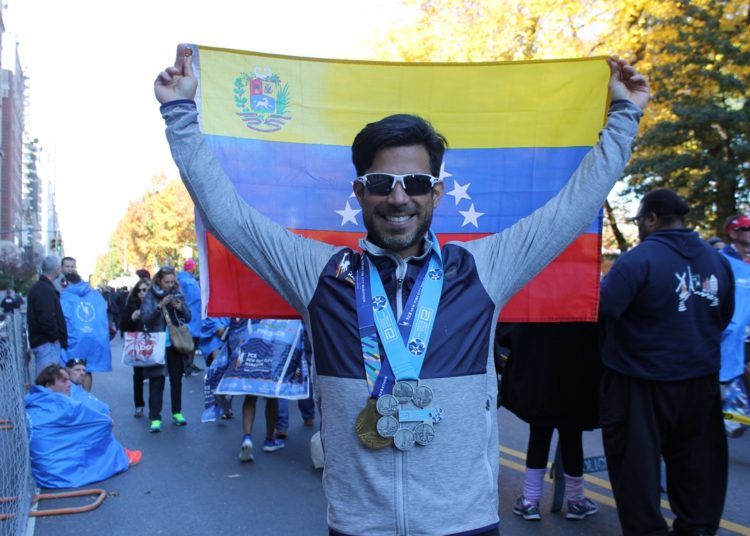 Pedro Ossorio pasa a formar parte de un especial grupo de corredores en el mundo que finalizaron los seis majors en menos de tres horas/Cortesía