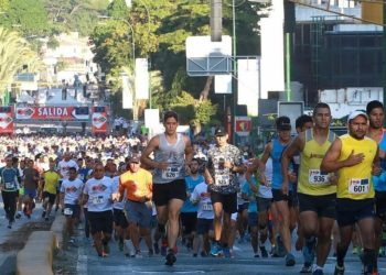 La carrera-caminata partió desde las inmediaciones de la Plaza Alfredo Sadel de Las Mercedes/Cortesía