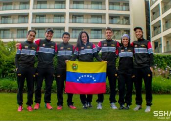 La representación venezolana que estuvo presente en Portugal