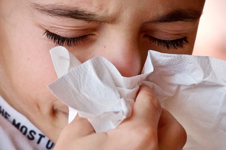En el período lluvioso, hay mayor producción de moco y este puede quedarse estancado en la nariz cuando la persona tiene una obstrucción nasal