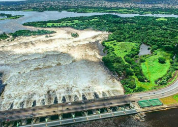 La represa de Macagua, uno de los íconos emblemáticos previstos del maratón 42K Ciudad Guayana