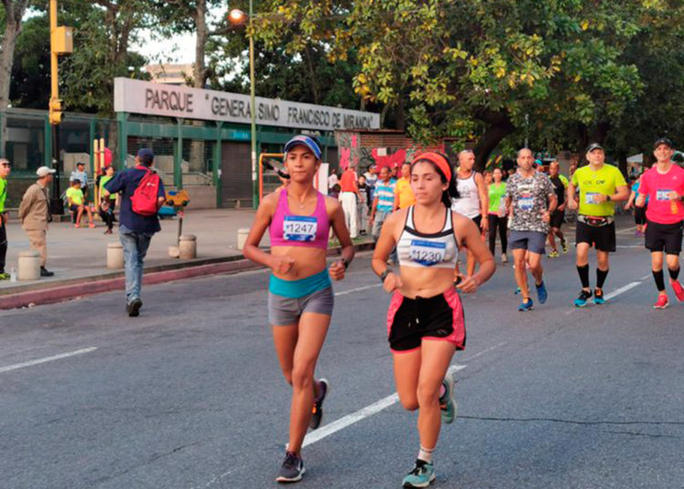 Unos 1.500 participantes salieron desde las inmediaciones del Parque del Este/Cortesía