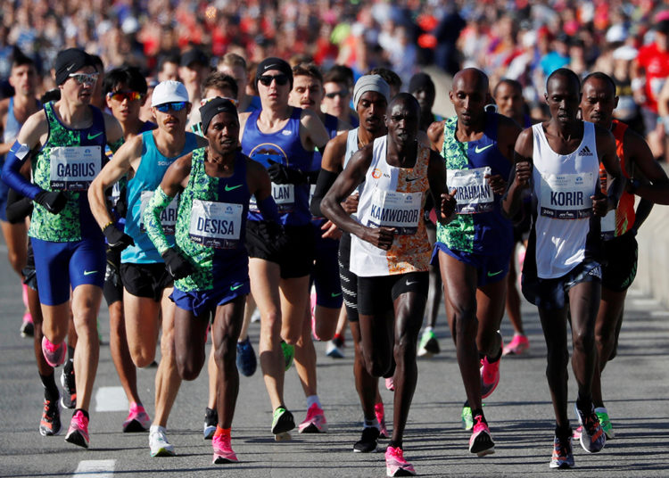 Geoffrey Kamworor fue siempre uno de los favoritos para ganar por segunda vez el maratón de NY