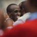 El campeón Eliud Kipchoge al finalizar el reto INEOS y bajar de las 2h (tiempo no homologado) en Viena 2019. Foto: NN Running Team