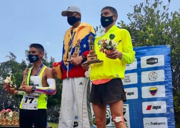 Carlos Garnica y Tania Peña inmensos en los 28K del ultra de Cerro El Cristo