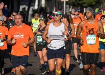 En un día de récord, brasileño Justino Da Silva y venezolana Magaly García ganan Maratón CAF