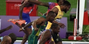 Noah Lyles en los Juegos Olímpicos París 2024