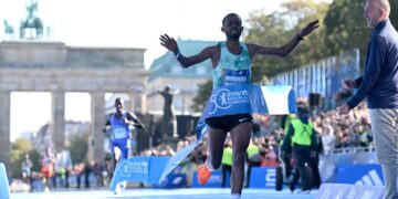 Venezolanos en el maratón de Berlín