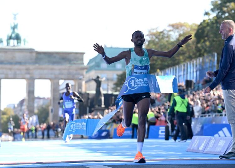 Venezolanos en el maratón de Berlín